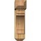 Ekena Millwork Merced Craftsman Rough Sawn Bracket w/ Offset Brace, Western Red Cedar, 8"W x 26"D x 30"H BKT0806X26X30MRC04RWR - alternate 2